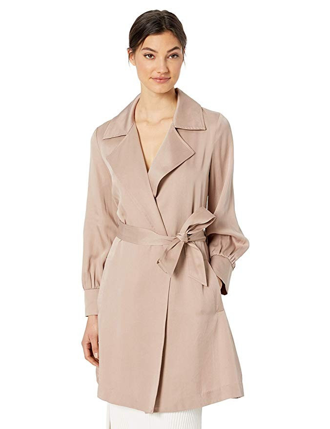 BB Dakota Women's Trench Kiss Tencel Coat | Amazon (US)