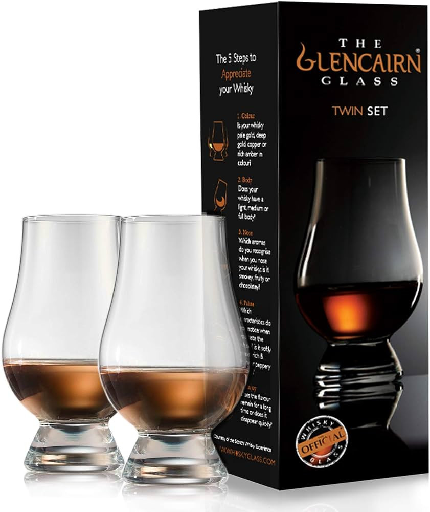 GLENCAIRN WHISKY GLASS, SET OF 2 IN TWIN GIFT CARTON | Amazon (US)
