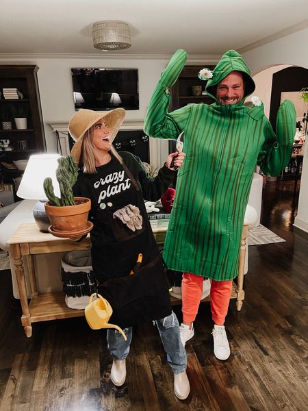 Couples costume, gardener and plant costume, cactus costume, gardener outfit , Halloween costume idea 

#LTKparties #LTKHalloween