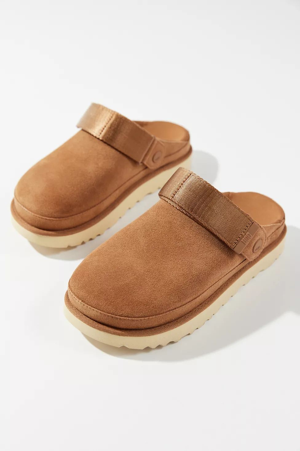 UGG Goldenstar Suede Clog | Urban Outfitters (US and RoW)
