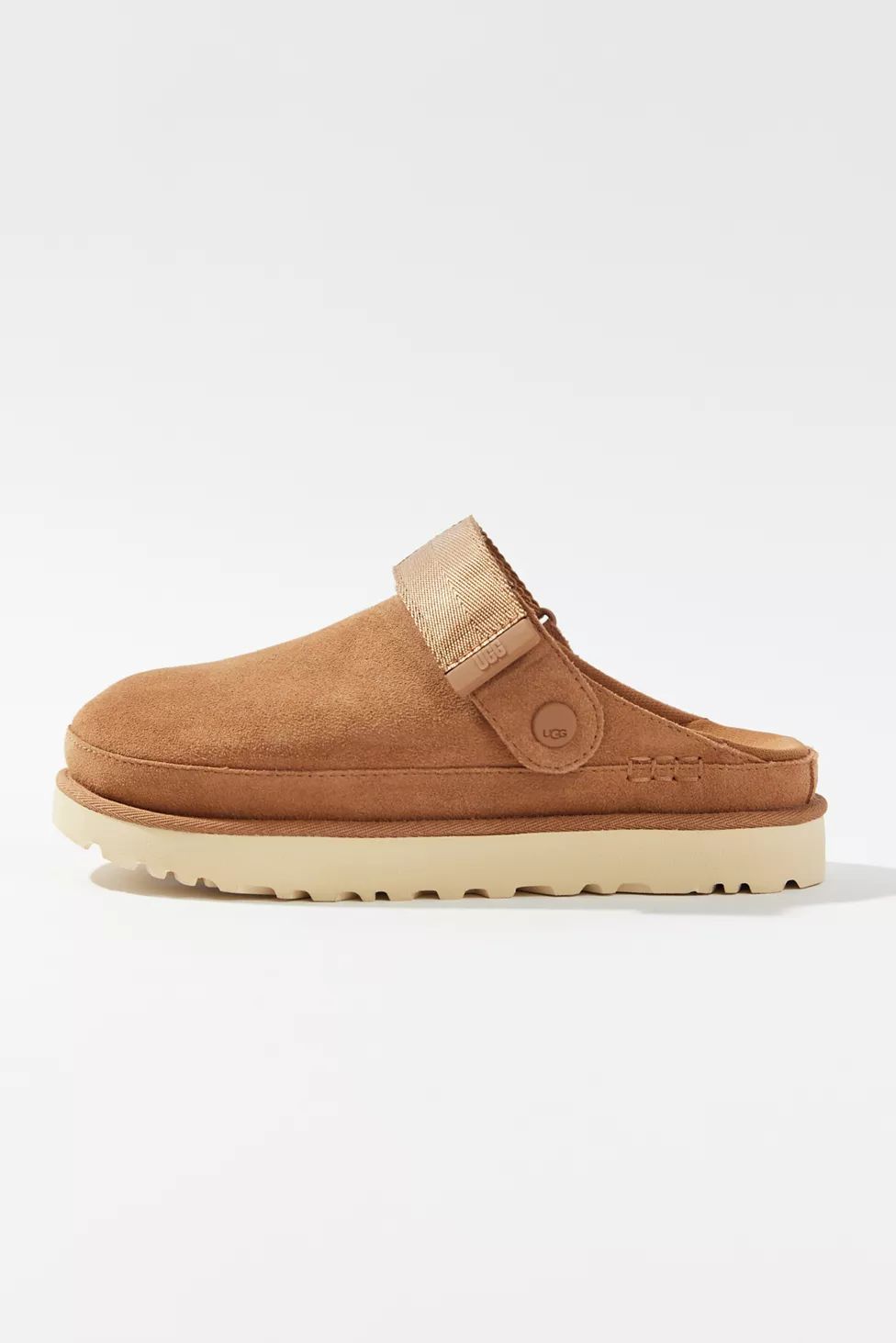 UGG Goldenstar Suede Clog | Urban Outfitters (US and RoW)