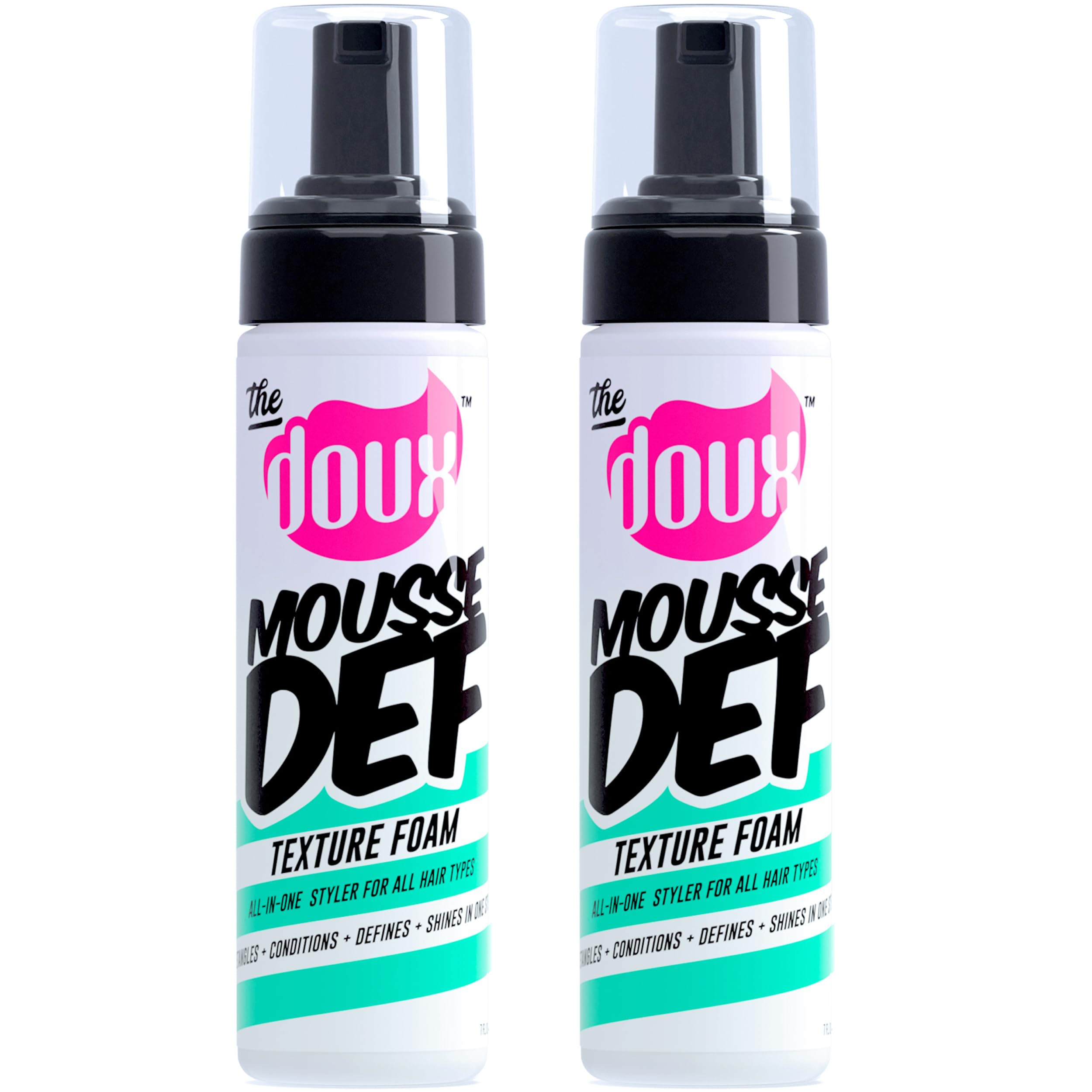 The Doux Mousse Def Texture Foam, Multi-Use Mousse Hair Foam to Style, Condition, Define, Volumiz... | Amazon (US)