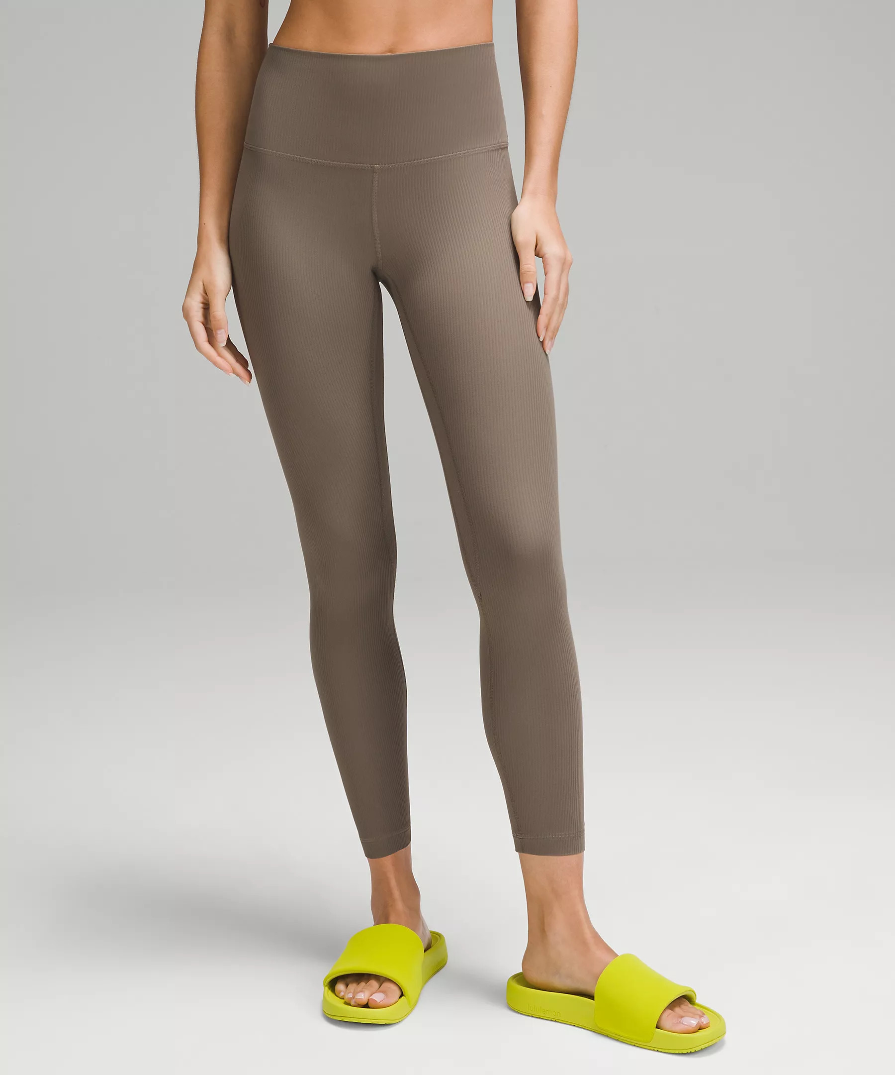 lululemon Align™ Ribbed High-Rise Pant 25" | Women's Pants | lululemon | Lululemon (US)