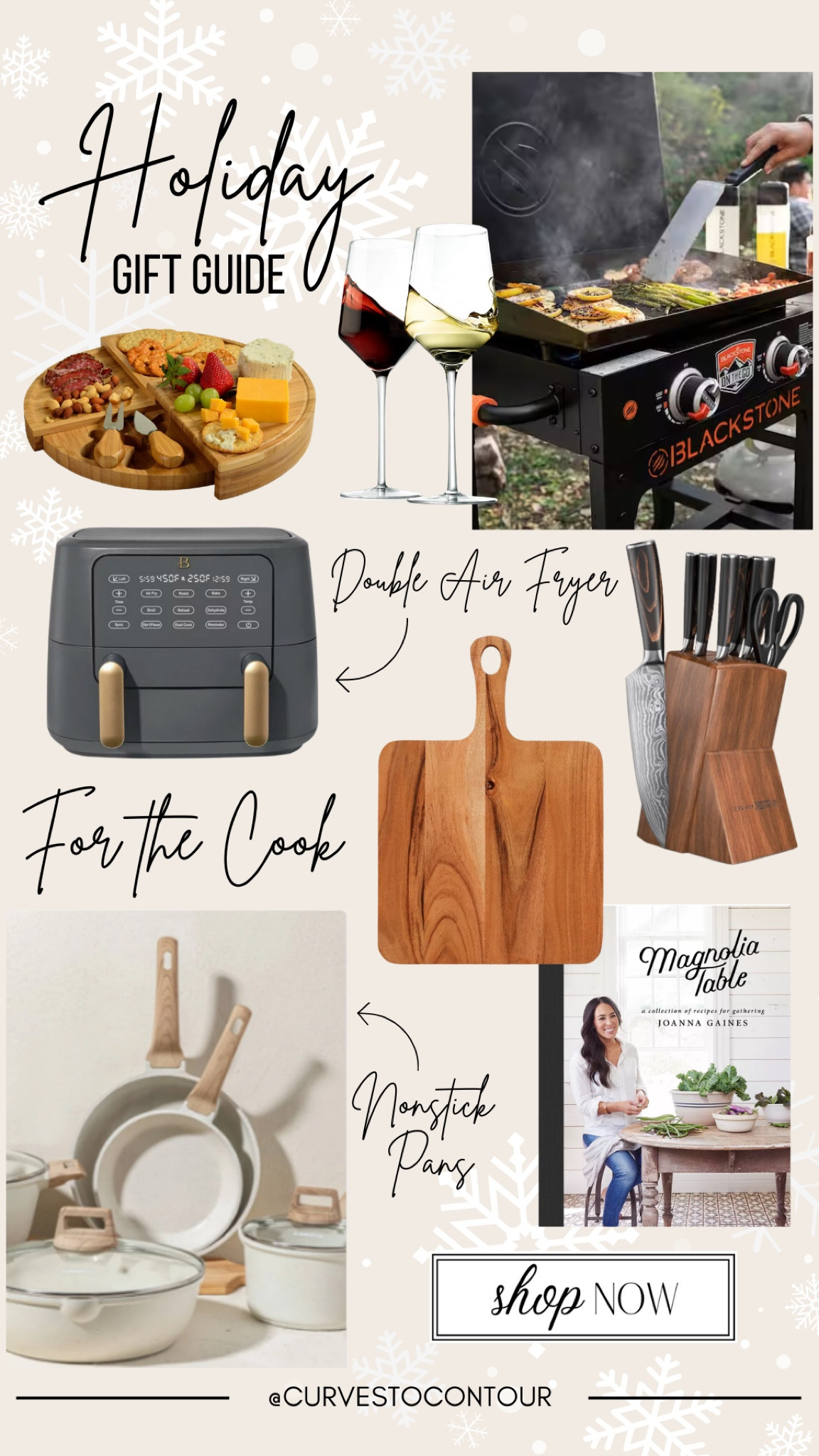 Holiday Gift Guide for the Cook

Holidays | Gifts For The Cook | Gift Guide | Gift Guides 2023 | Cooking 

#LTKGiftGuide #LTKHoliday #LTKhome