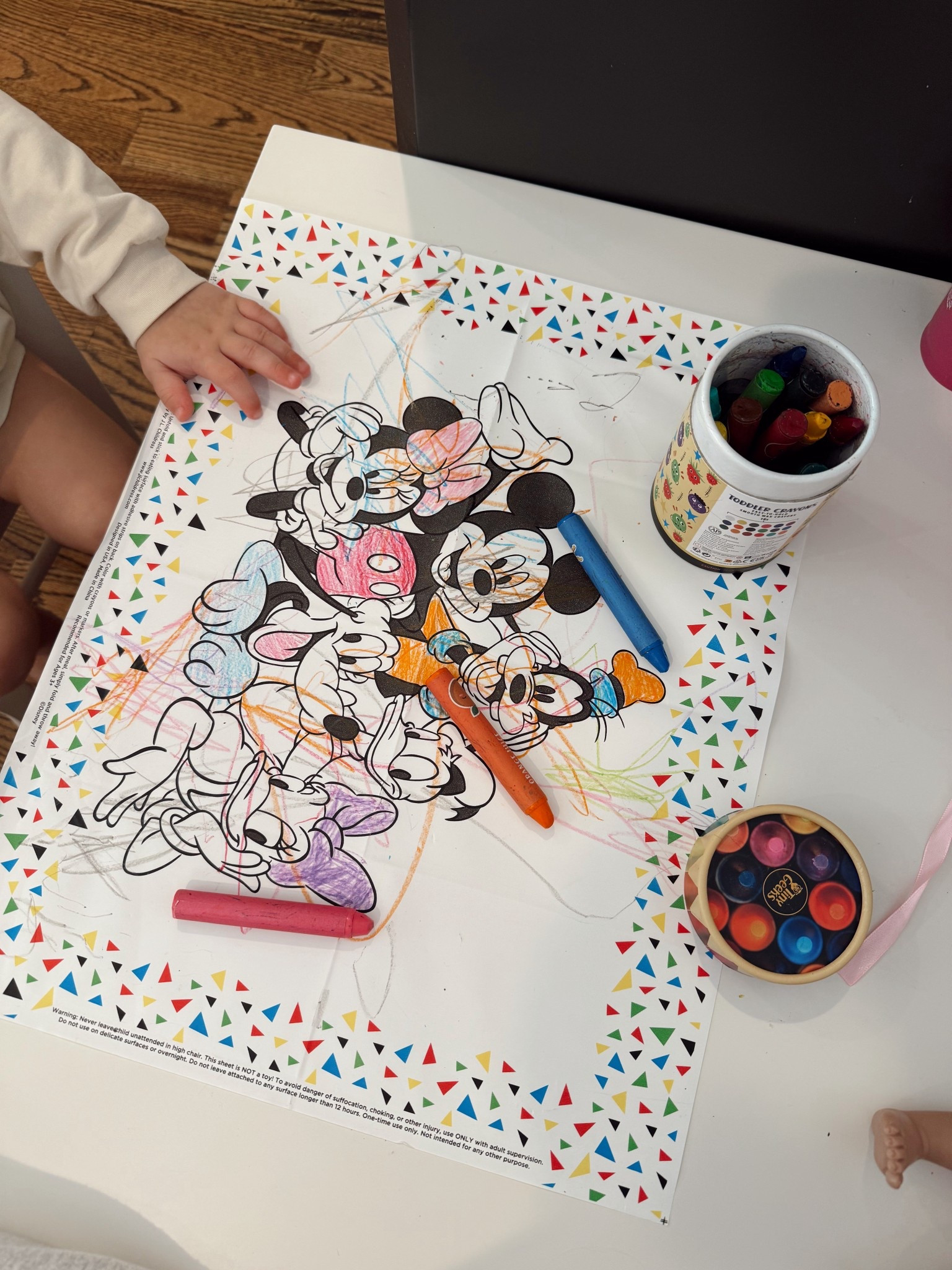 I love these for going out to eat!!! Keeps them entertaining for a longer period of time and can be used for disposable place mat! #LTKmom