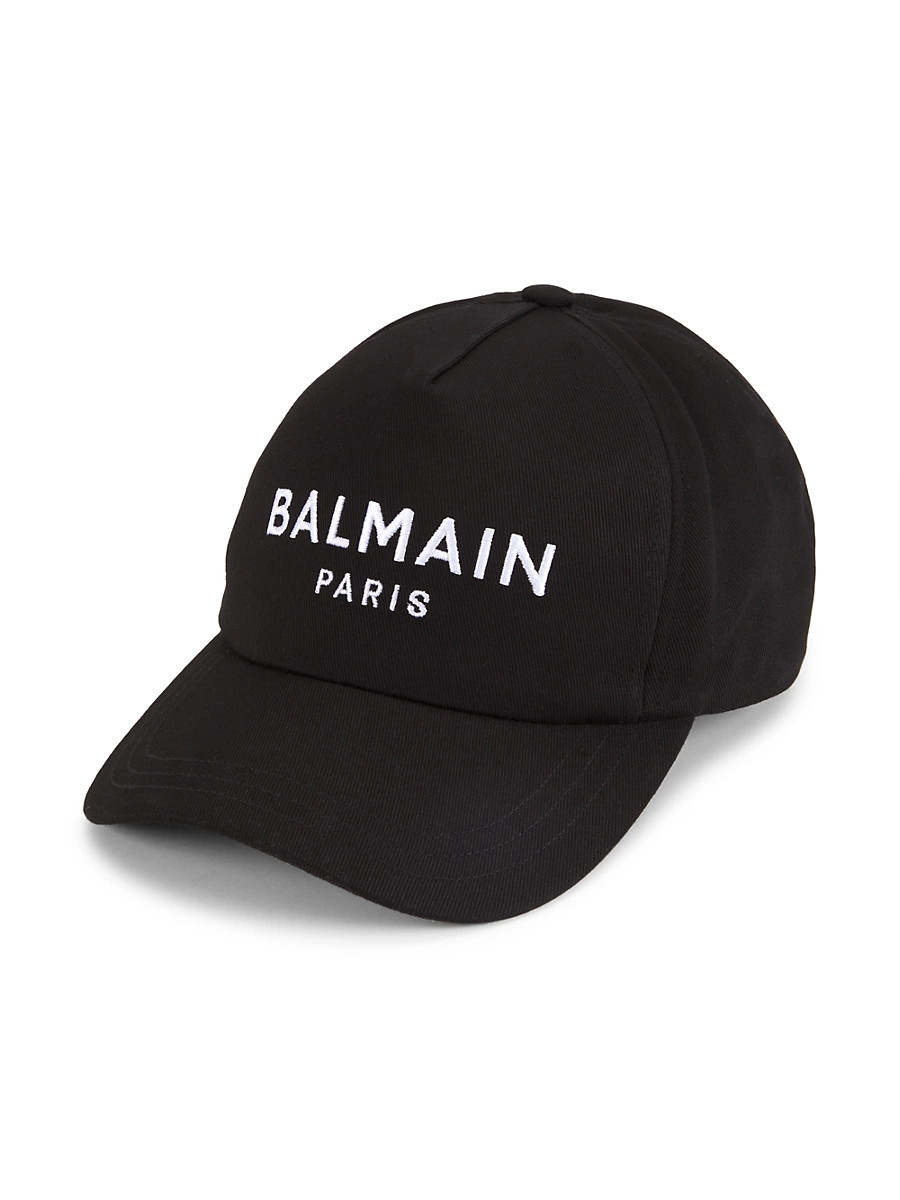 Men's Logo Baseball Cap - Noir Blanc | Saks Fifth Avenue