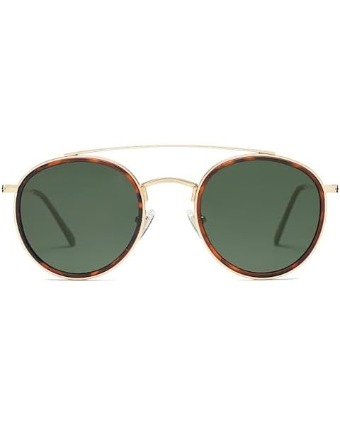 Ray-Ban Rb3647n Double Bridge Round Sunglasses | Amazon (US)