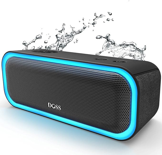 DOSS Bluetooth Speaker, SoundBox Pro Portable Wireless Speaker with 20W Stereo Sound, Active Extr... | Amazon (US)