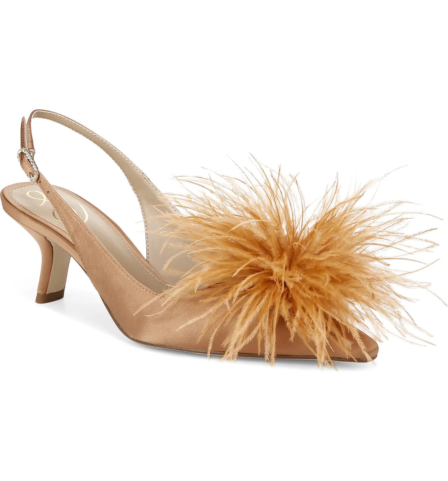 Sam Edelman Bianka Feather Slingback Pump (Women) | Nordstrom | Nordstrom