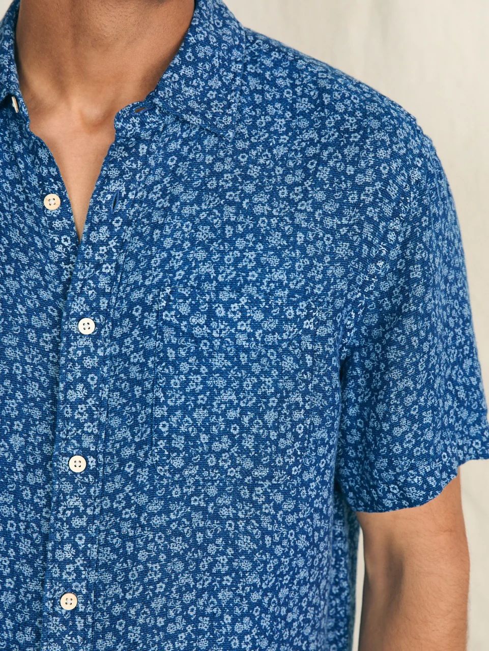Short-Sleeve Palma Linen Shirt | Faherty