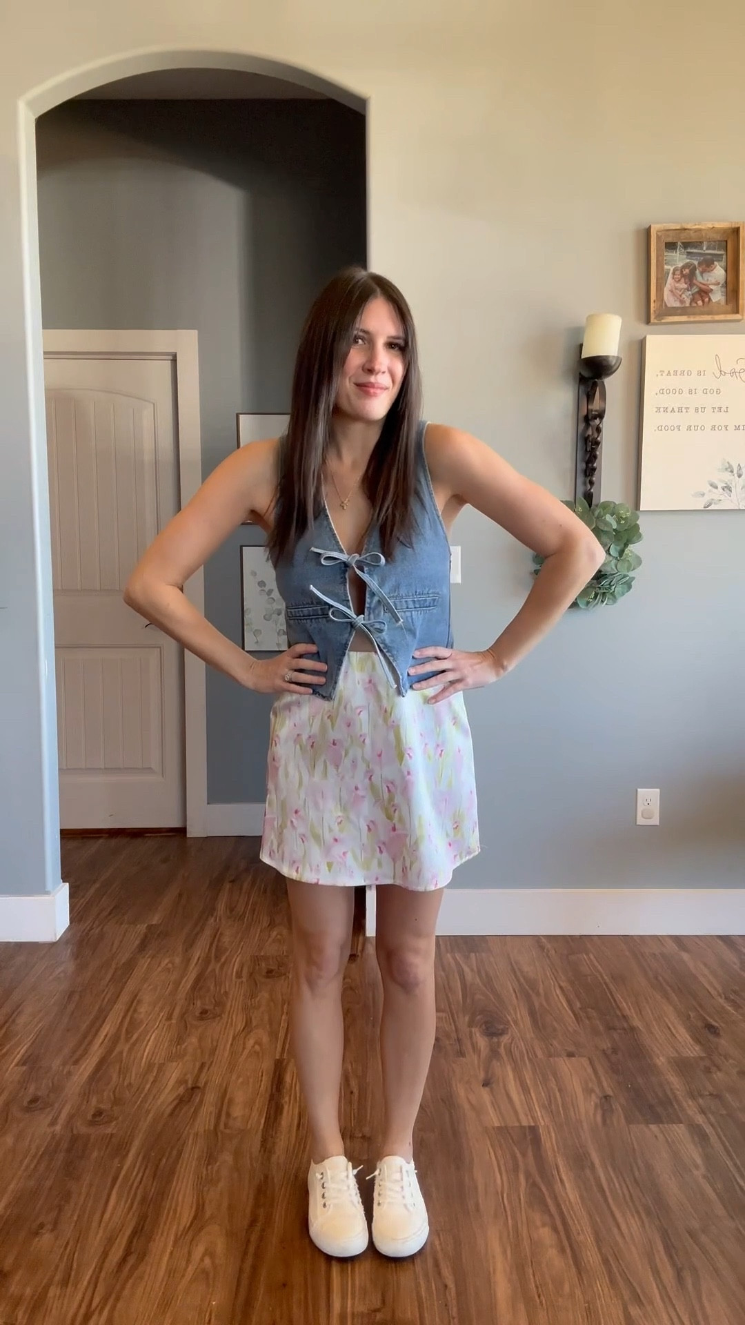 Sweet and spicy spring fit 🌸🐰

Outfit inspo | spring outfit | summer outfit | denim vest | spring skirt | mom style | trendy | Amazon finds |

#LTKFindsUnder50 #LTKSeasonal #LTKStyleTip
