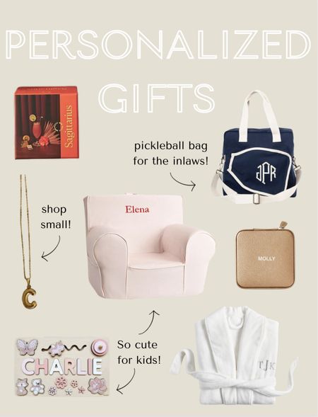 Personalized gift ideas for kids, in-laws, grandparents, new mom, personalized pickleball bag, my first anywhere chair on sale! 

#LTKGiftGuide #LTKfindsunder100 #LTKsalealert