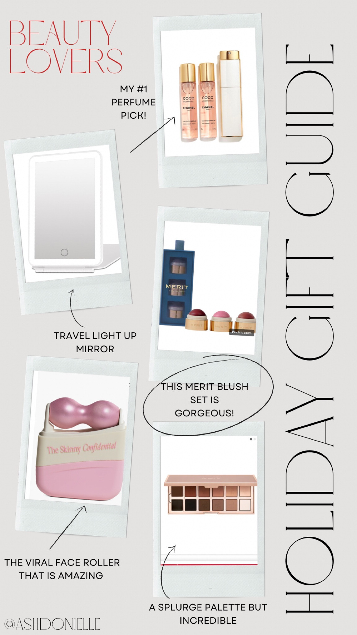 Gift ideas for the beauty lover! 

#LTKSeasonal #LTKGiftGuide #LTKBeauty