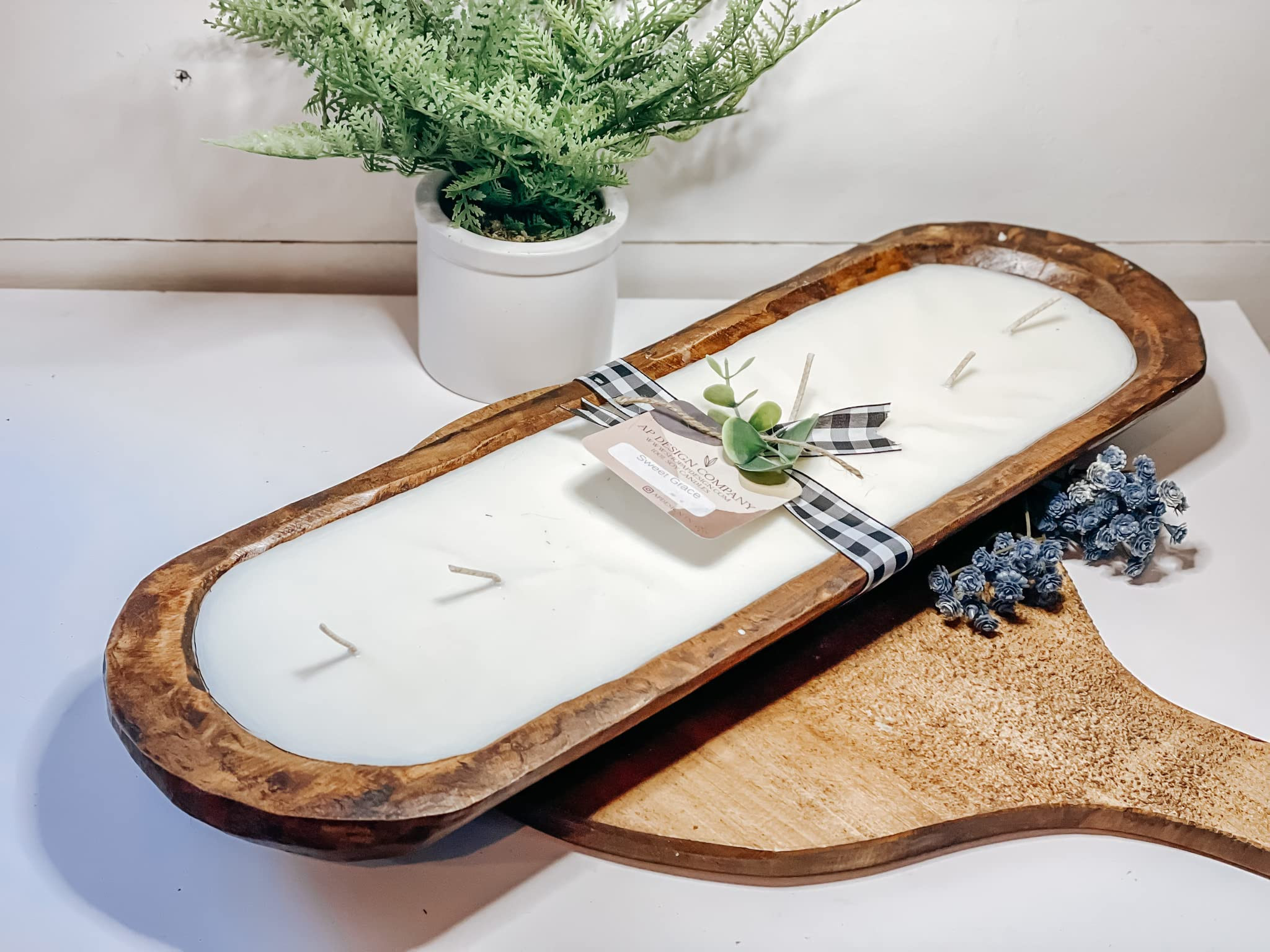 Long Dough Bowl Candle (Citronella (Bug Away)) | Amazon (US)