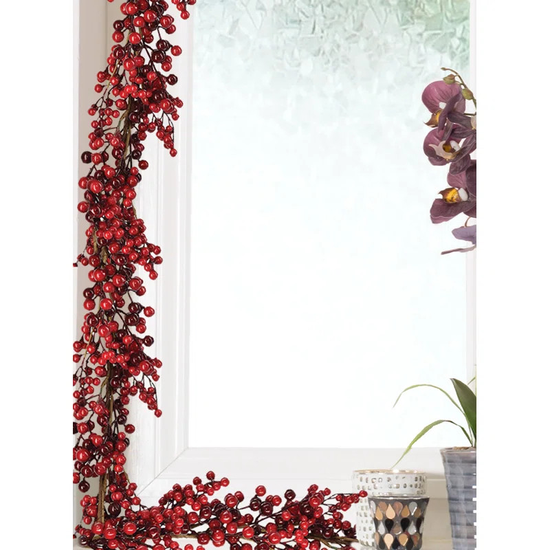 58'' in. Faux Berry Garland | Wayfair North America