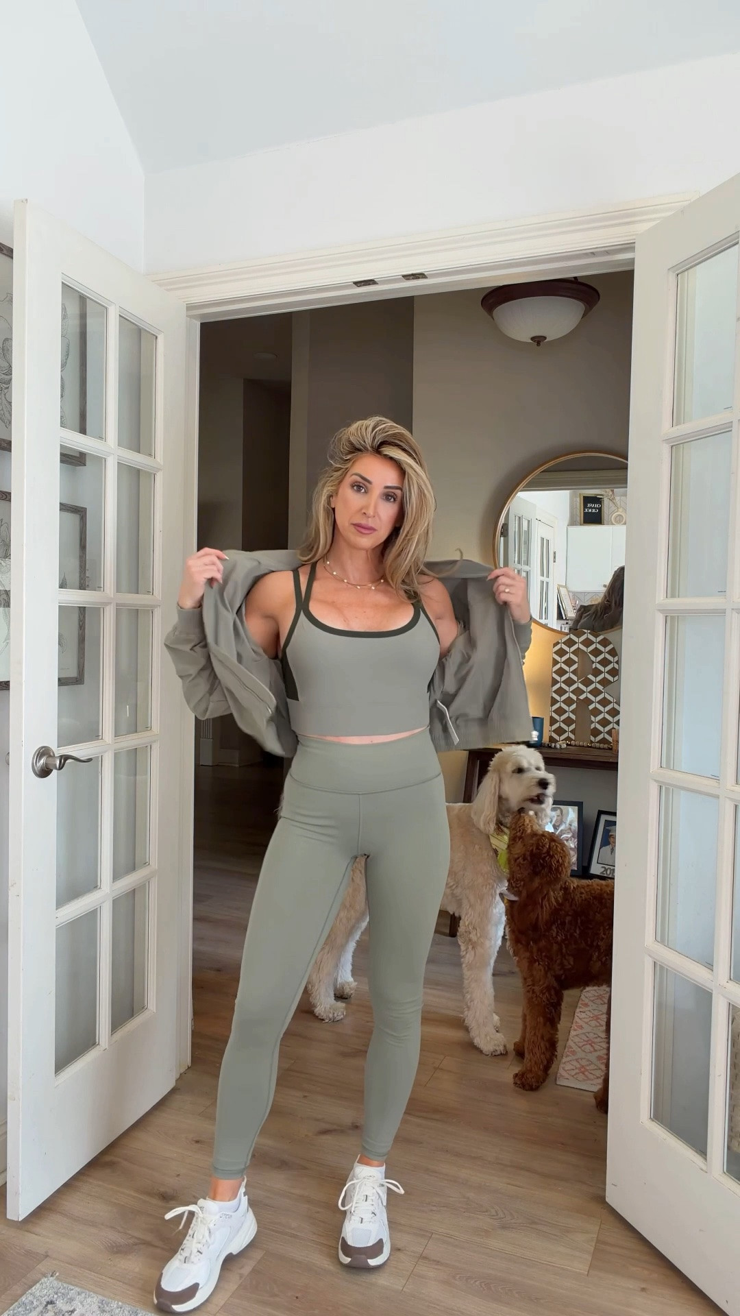 Workouts just go better when you’re in cute gear. 🥰 @Fabletics 

Workout outfits, matching workout sets, fitness, sneakers, fitness over 40, sports bra, gym outfits, workout leggings, athletic wear, activewear

#LTKgrwm #LTKfitnessgoals #LTKActive