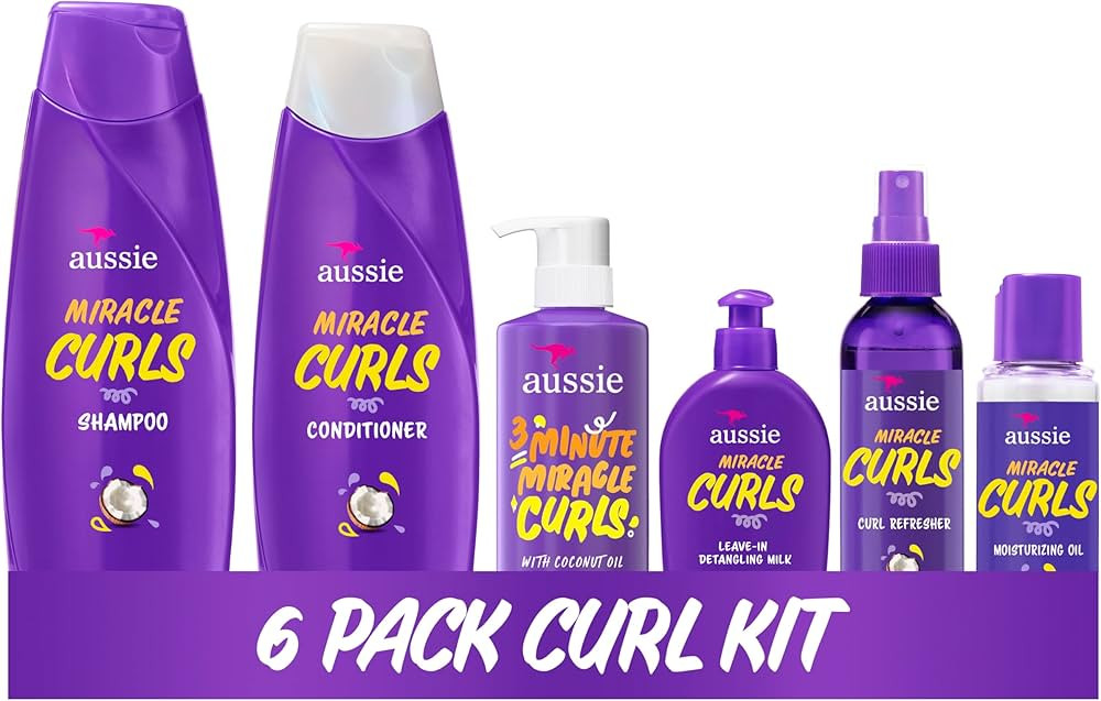 Miracle Curls: Shampoo, Conditioner, Deep Conditioner, Refresher Gel, Detangling Milk, Oil Treatm... | Amazon (US)