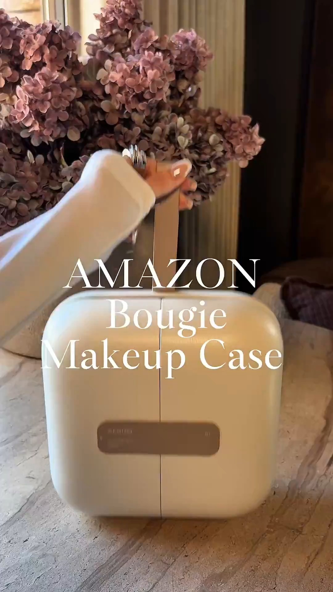 Absolutely adore this makeup case! 💗 Featuring a hard-shell design with a leather-like exterior, it's a breeze to clean. It has three compartments and a large mirror with three settings. The color is stunning, it's incredibly functional, and SUPER durable! I love its shape and how effortlessly it fits into my bag.  😍

#makeupbag #travelessentials #beautyfind #amazonfind #travelfind #aestheticbag
#LTKStyleTip 

#LTKFindsUnder50 #LTKBeauty