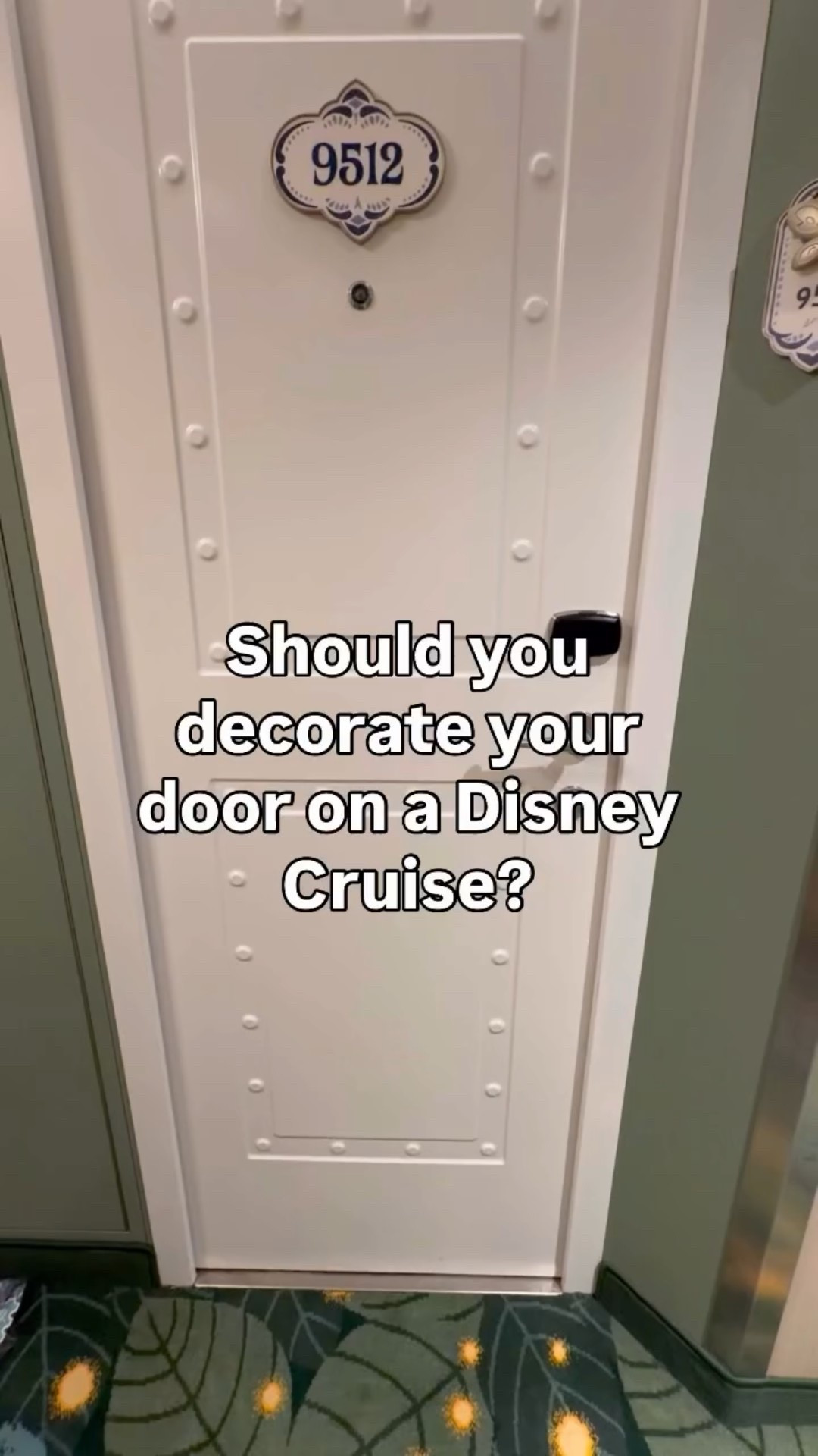 Nautical themed Disney cruise door with classic Mickey and Minnie and Disney Treasure magnets from both Etsy and Amazon! A must do on your next Disney Cruise. 

#LTKTravel #LTKKids