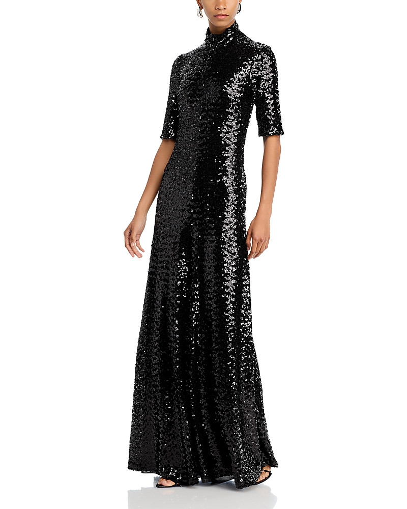 Rosetta Getty Zip Up Turtleneck Gown | Bloomingdale's (US)