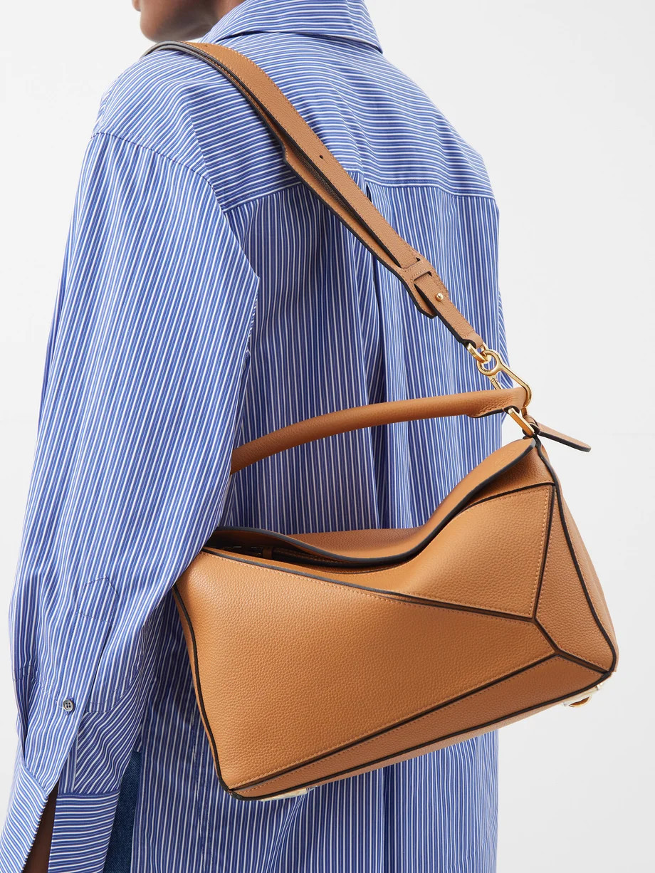 Puzzle leather cross-body bag | LOEWE | Matches (US)