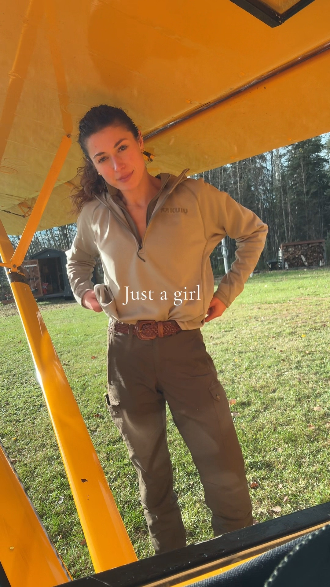 Pants: Fjallraven 
Top: Kuiu fleece hoodie 
