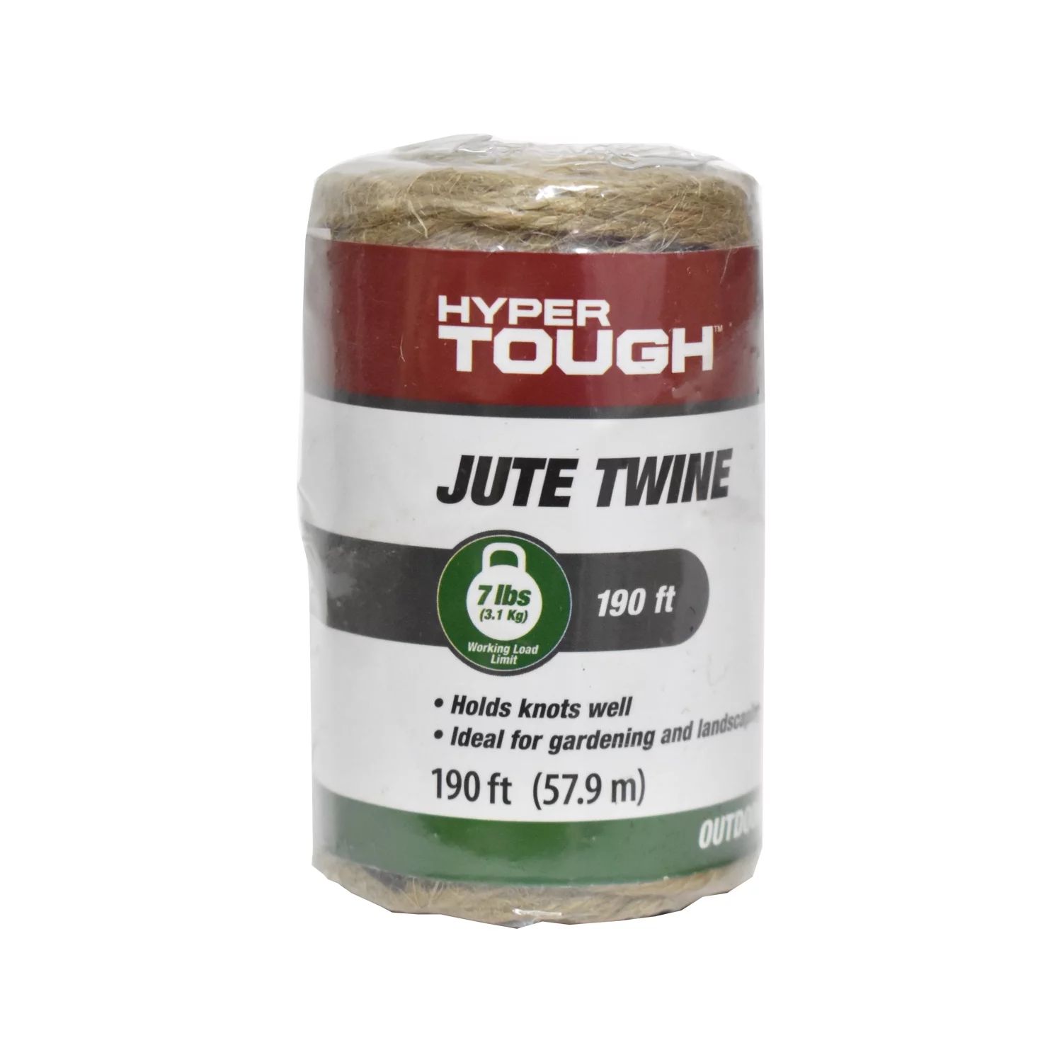 Hyper Tough 190' Jute Twine Natural | Walmart (US)