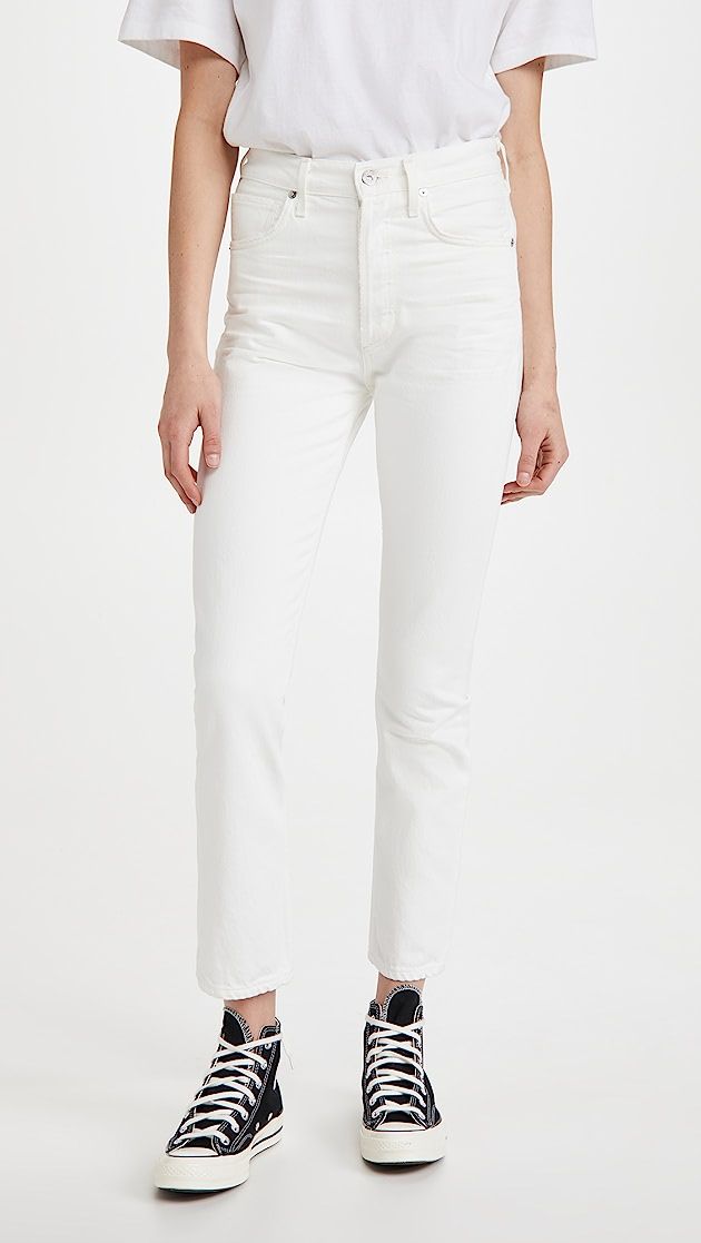 Charlotte High Rise Straight Jeans | Shopbop