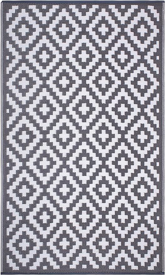 FH Home Outdoor Rug - Reversible - Indoor Use, Kids Room, Mudroom - Stain Resistant, Easy to Clea... | Amazon (US)