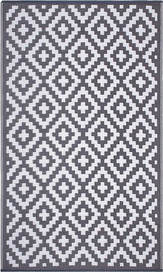 FH Home Outdoor Rug - Reversible - Indoor Use, Kids Room, Mudroom - Stain Resistant, Easy to Clea... | Amazon (US)