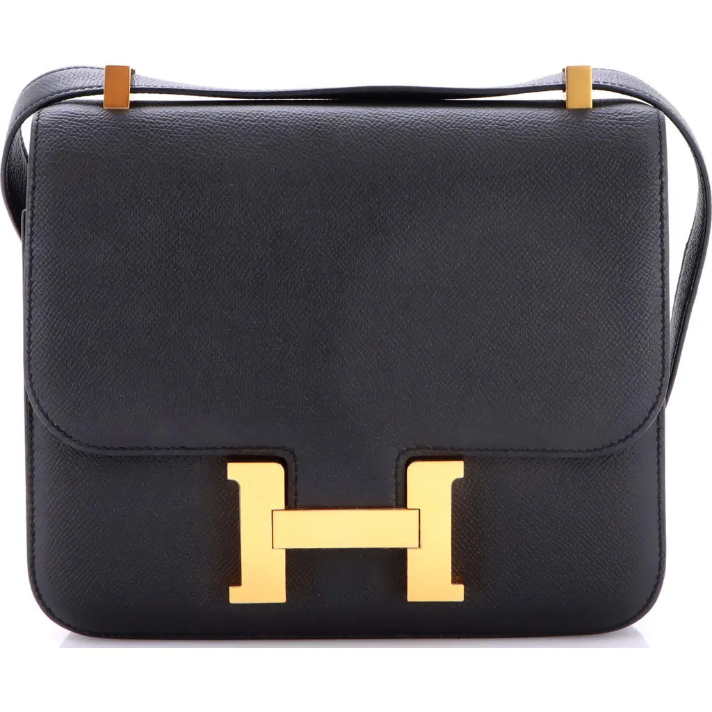 Pre-Owned Hermes Constance Bag Epsom 24 in Black at Nordstrom, Size X-Small | Nordstrom