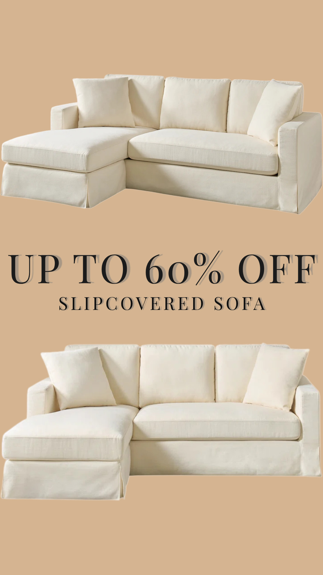 Massive Savings on this gorgeous slipcovered sofa from Wayfair! 

 #LTKHome #LTKSaleAlert