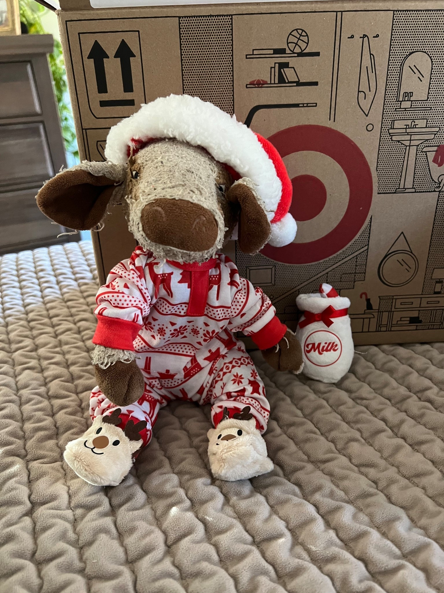 It’s the gingerbread slippers for me! Roman wanted Cow to be festive like his sister’s dolls and this doll outfit was perfect! 🥛🍪🎅🏼

#LTKmomlife #LTKHoliday #LTKKids