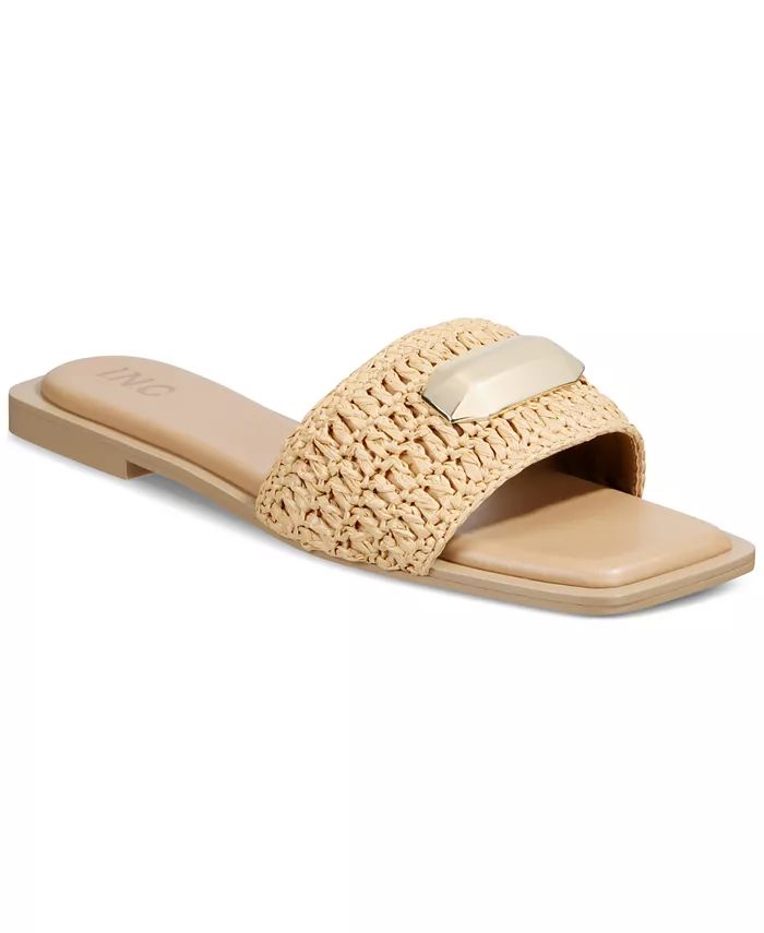 I.N.C. International Concepts Women's Paramita Flat Sandals, Created for Macy's - Macy's | Macy's