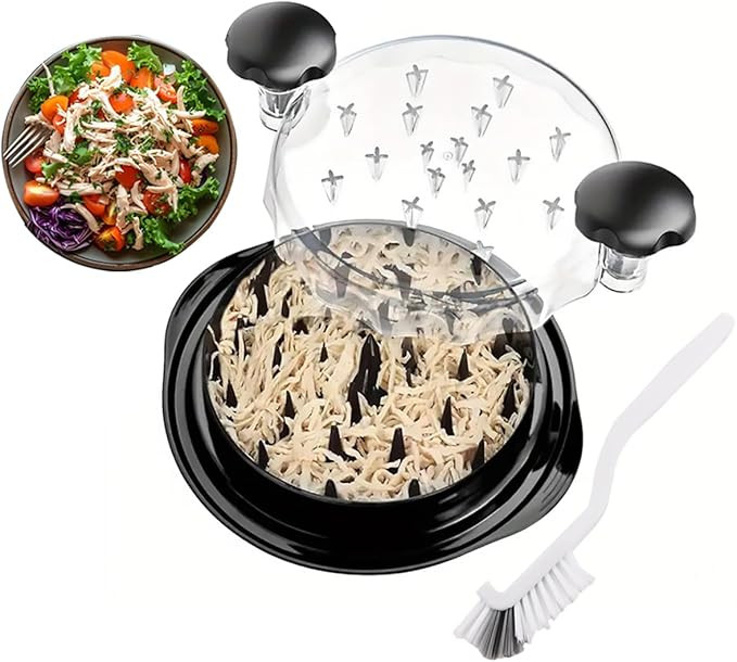 Upgrade Chicken Shredder - 10.8" Visible Meat Shredder Tool Twist for Cutting Meats Vegetables, E... | Amazon (US)