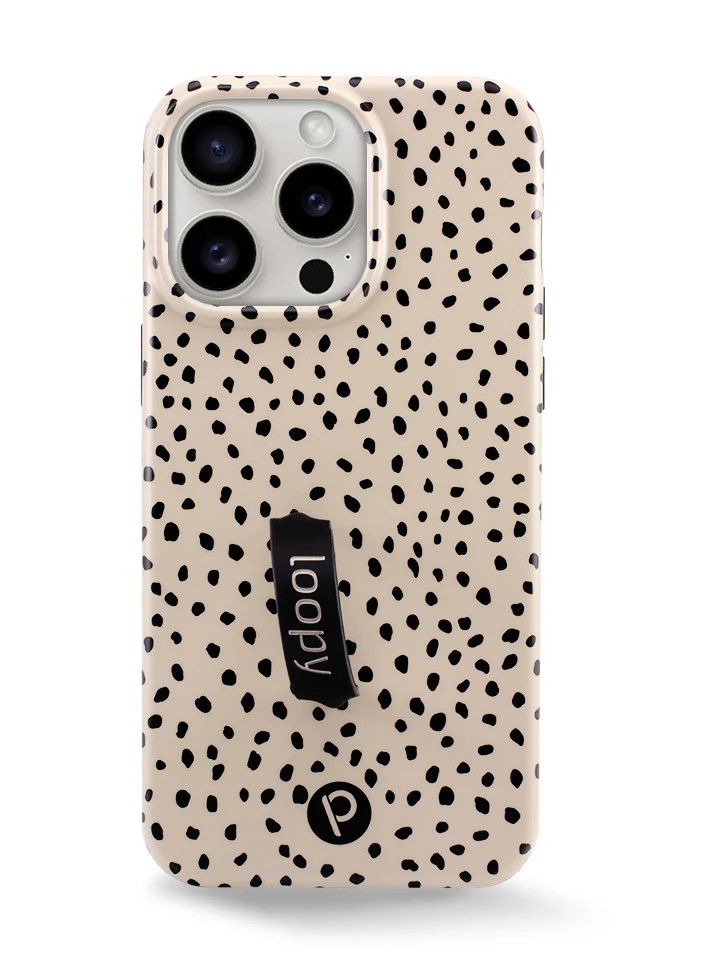 Loopy Cases - Mocha Dots | Loopy Cases