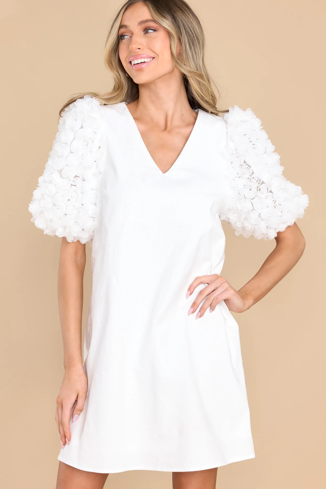 In Your Own Time White Dress | Red Dress 