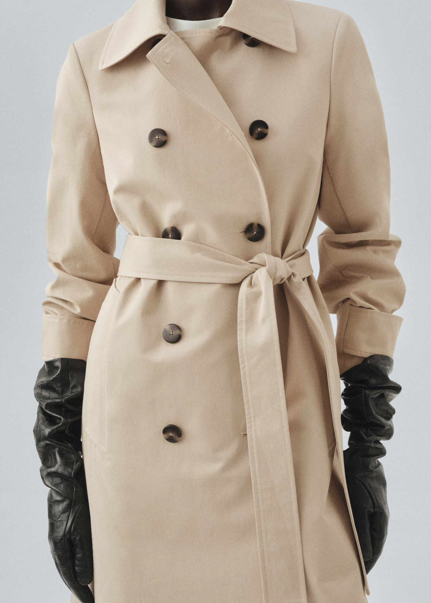 Classic 100% cotton trench coat - Women | MANGO USA | Mango (US/MX/AU)