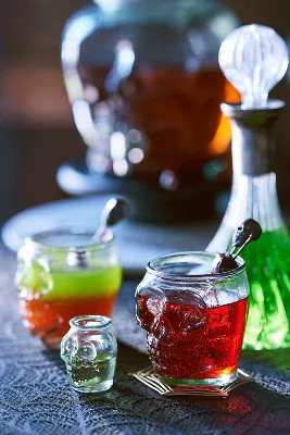 Skull Recycled Glass Tumbler | Terrain