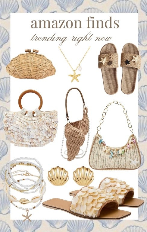 Amazon finds but make it ✨coastal chic✨ 🐚
Shell details, woven textures, and soft neutrals—this is your effortless beach girl era. Everything feels sun-drenched, elevated, and ready for vacation mornings → golden hour dinners.
If your vibe is salty air + gold jewelry + linen… this is it.
Shop the edit before it sells out 🛍️
#amazonfinds #ltkstyle #coastalaesthetic #beachstyle #resortwear #summeraccessories #vacationvibes #neutralstyle #shelljewelry #effortlessstyle #amazonfashion


#LTKgrwm #LTKootd #LTKSeasonal