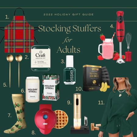 2022 Holiday Guide | Stocking Stuffers for Adults

#founditonamazon #TheLifestylePassport


#LTKSeasonal #LTKunder50 #LTKHoliday