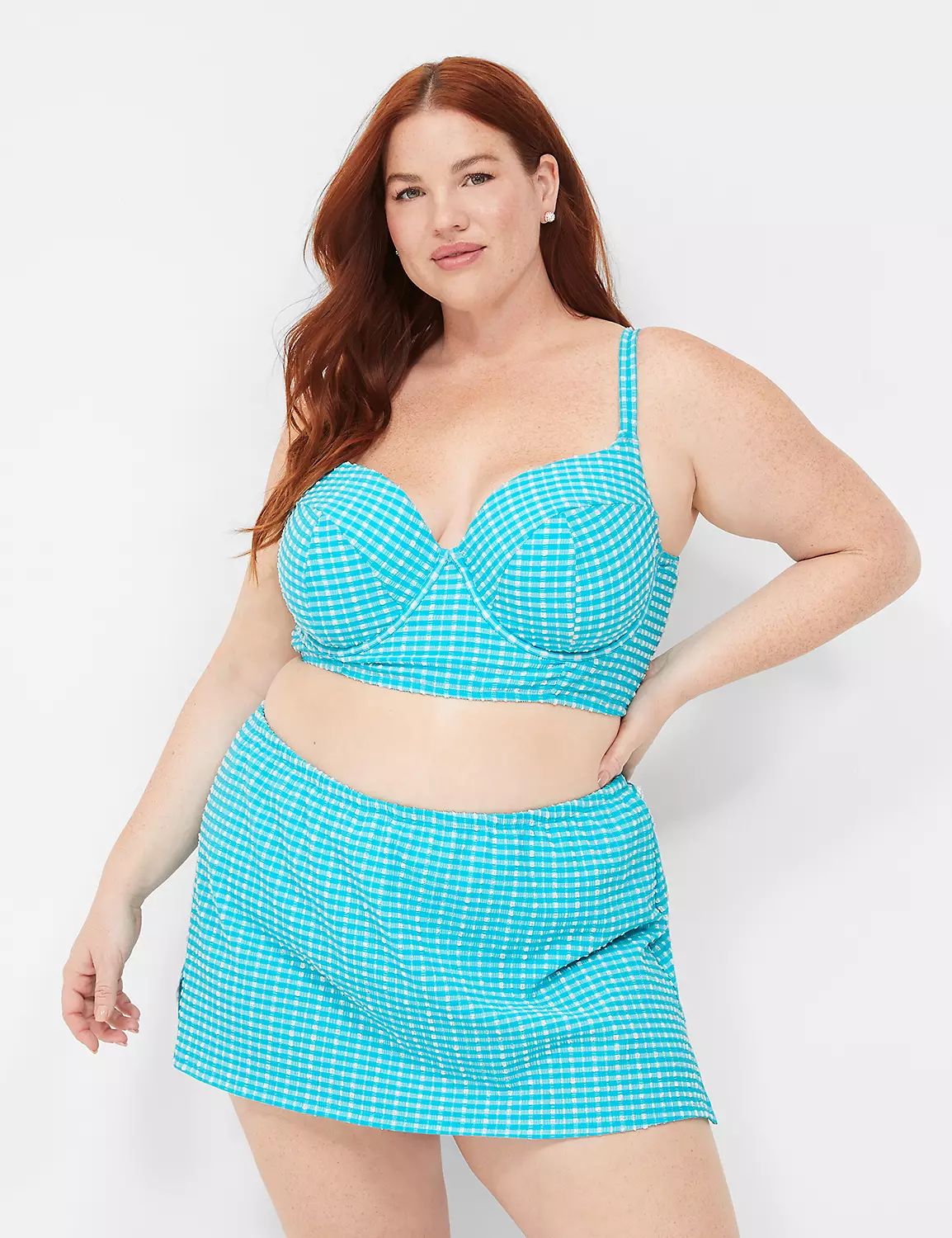 Underwire Longline Bikini Top | LaneBryant | Lane Bryant (US)