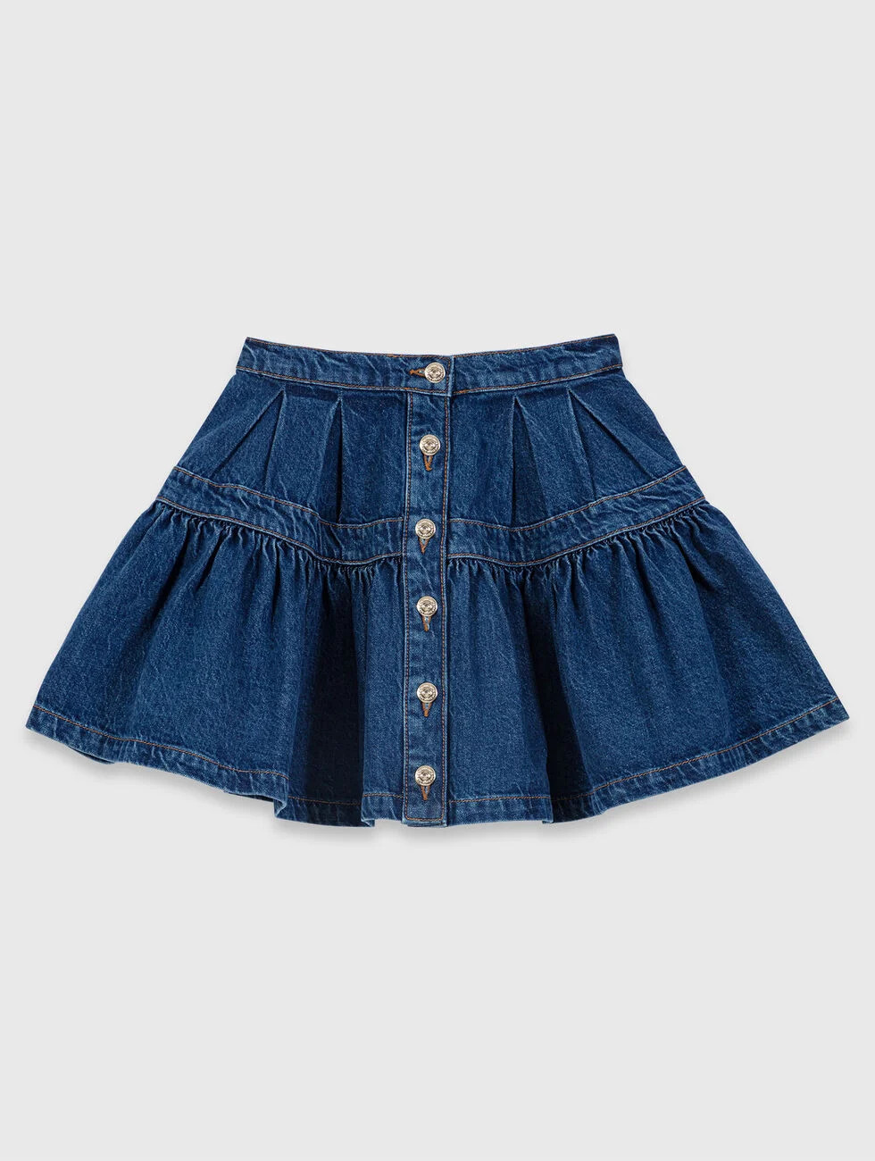 Short denim skirt Blue for Women | Maje | Maje US