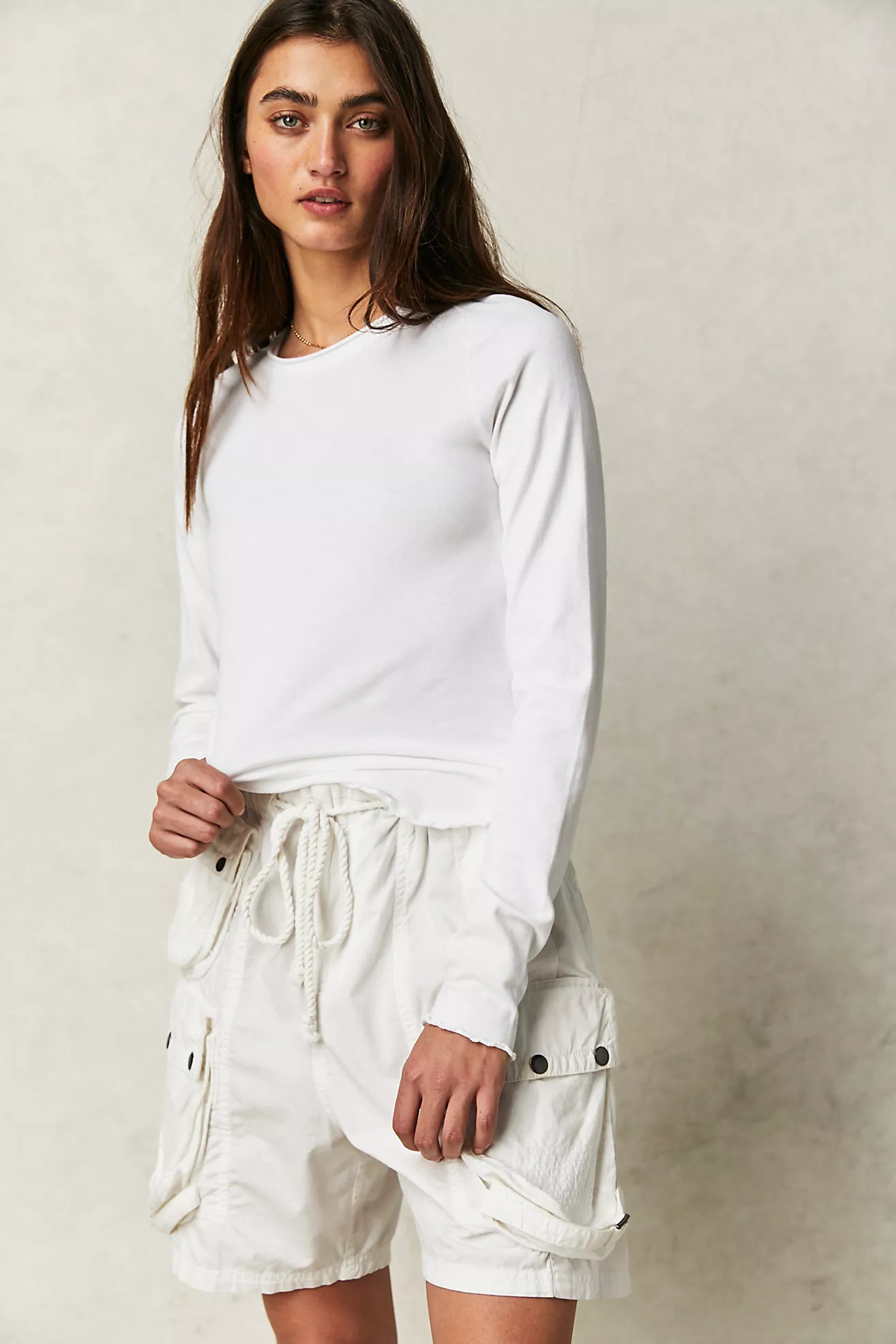 Sueded Jersey Be My Baby Long-Sleeve | Free People (UK)