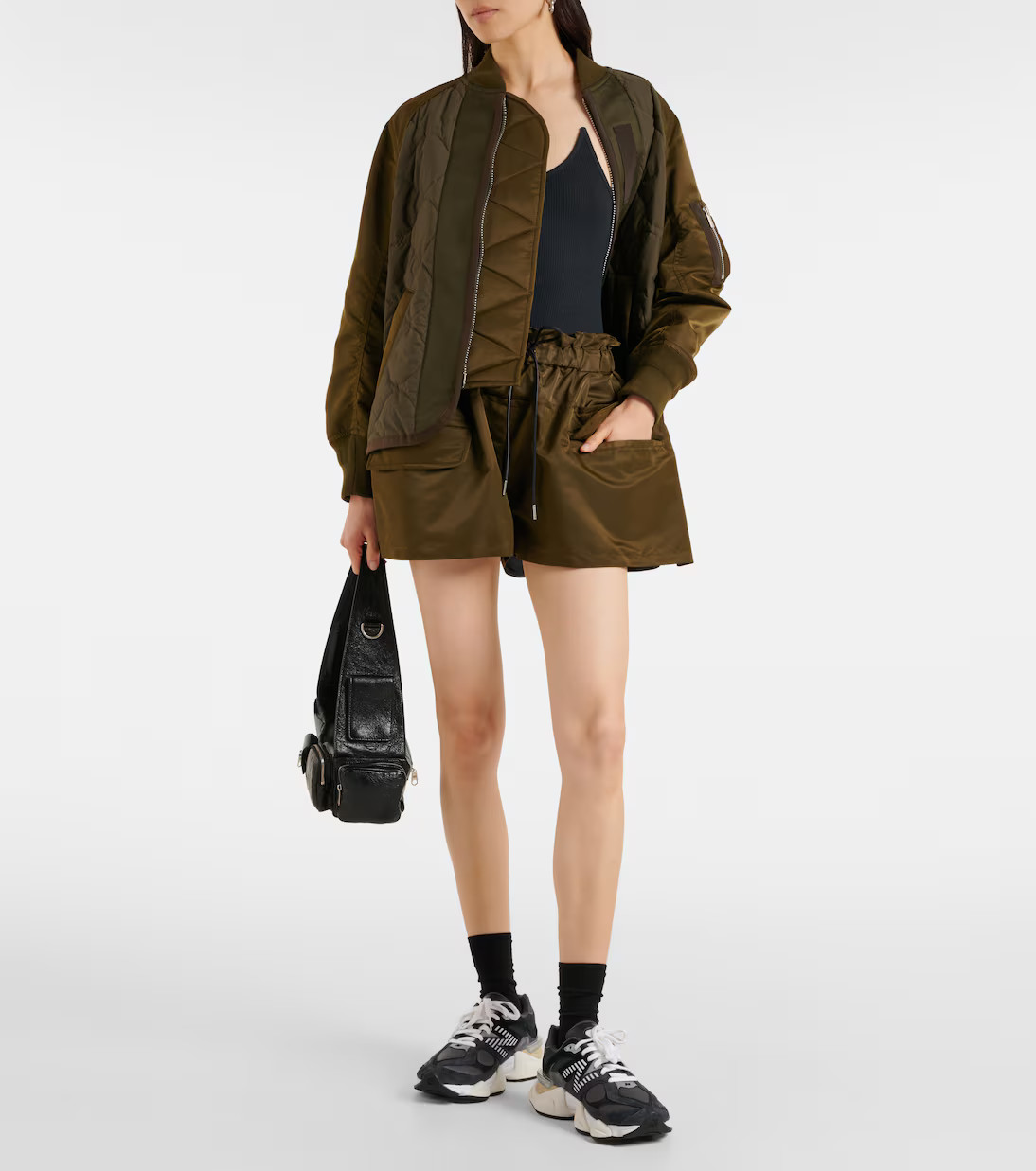 9060 suede-trimmed sneakers | Mytheresa (US/CA)