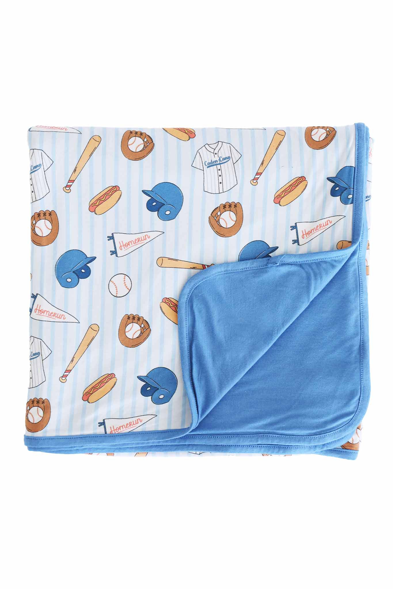 Ballpark Bros Double Sided Bamboo Blanket | Caden Lane