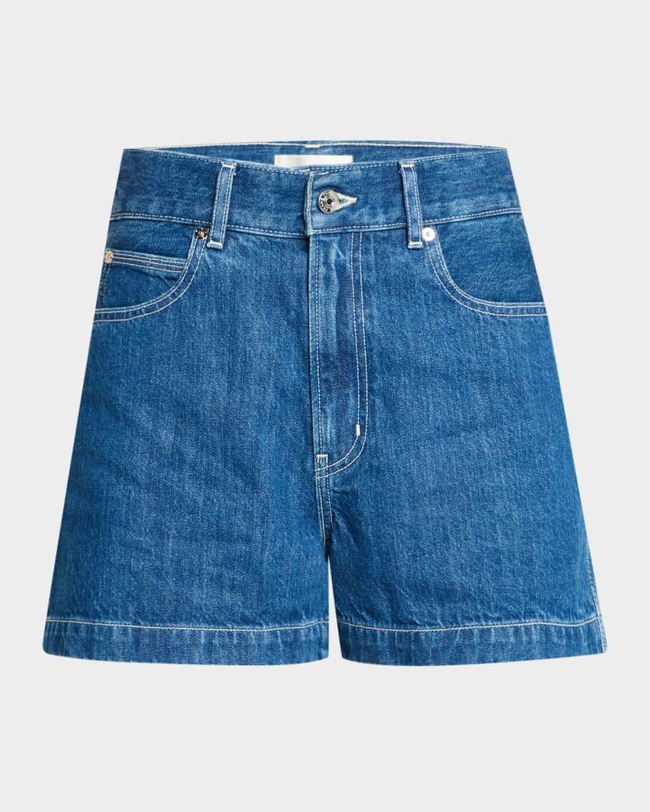 The Charm Denim Shorts | Neiman Marcus