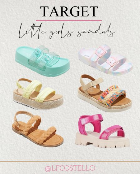 Target little girls summer sandals 

#LTKKids #LTKFindsUnder50 #LTKShoeCrush
