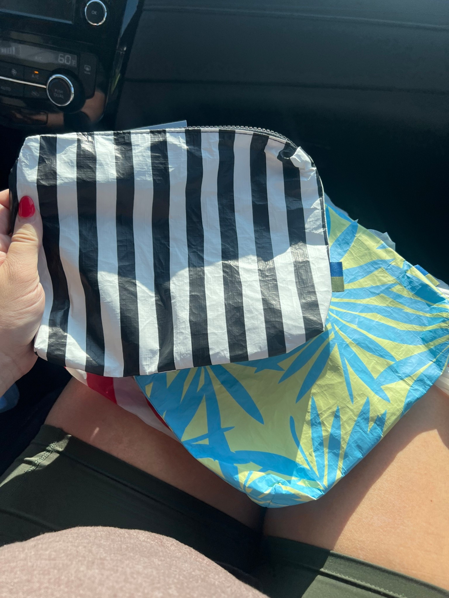 Just grabbed these from Target for $5 each! Water resistant zipper bag. Perfect for splash days at daycare, wet suit and water shoes will fit perfectly without getting everything else in his backpack soaked! 

#LTKKids #LTKSummerEdit #LTKFamily