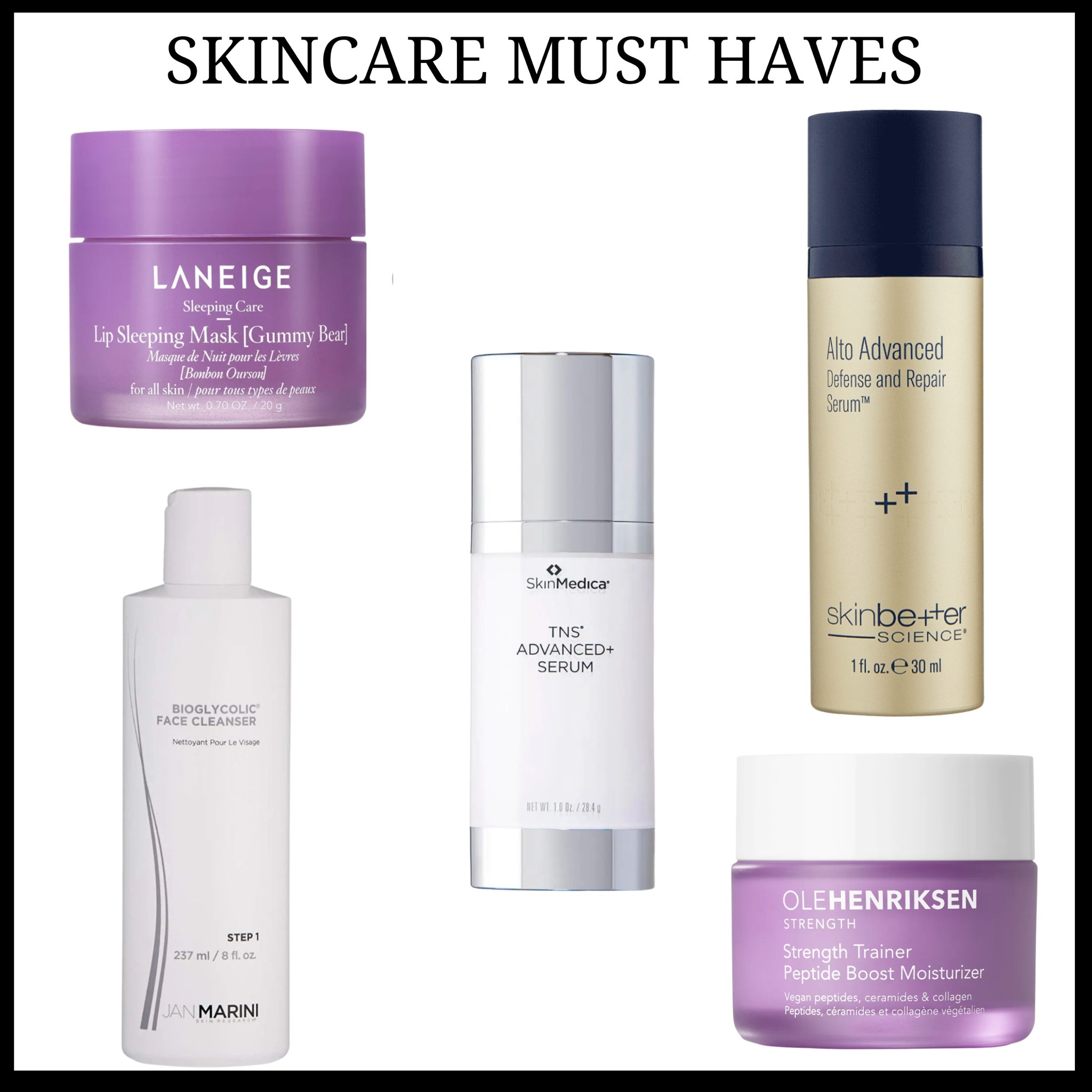 Skincare must haves 

#LTKbeauty #LTKGiftGuide